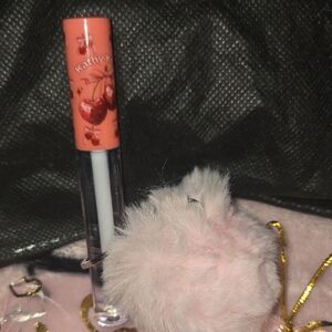 Kathy K Lip Gloss with Pom Pom